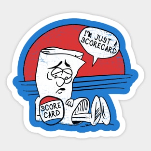 Scorecard Sticker